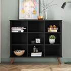 Nicho Organizador Retro 108 X 92,5cm Preto - Qmovi