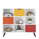 Nicho Organizador Retrô 1478 Com 3 Gavetas - Qmovi