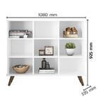 Nicho Organizador Retrô 1478 Com 3 Gavetas - Qmovi