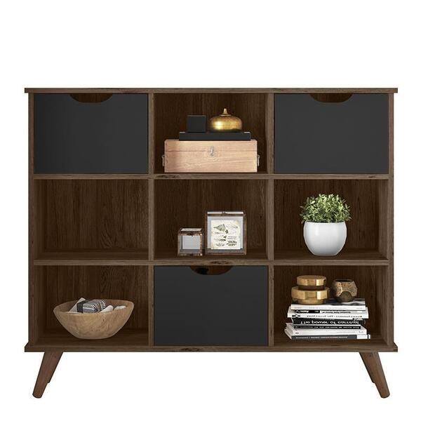 Nicho Organizador Retrô 1478 Com 3 Gavetas - Qmovi