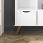 Nicho Organizador Retro Branco Com 9 Gavetas Brancos 108 X 92