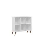 Nicho Organizador Retro Branco Kit Com 3 - Fdecor