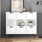 Nicho Organizador Retrô Yolanda Branco Com Gavetas