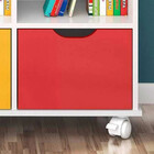 Nicho Organizador Sem Gavetas Com Pés Preto Retrô Qmovi