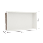 Nicho para Banheiro Porcelanato Acetinado 30x60x10cm RCO7