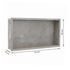 Nicho para Banheiro Porcelanato Acetinado 30x60x10cm RCO7