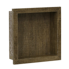 Nicho para Banheiro Antique Wood Carvalho 30x30x10cm Artens
