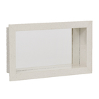 Nicho para Banheiro Avorio Espelho 60x30x11cm Anticatto