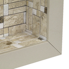 Nicho para Banheiro Bege Lux NBP300506 30x30x11cm