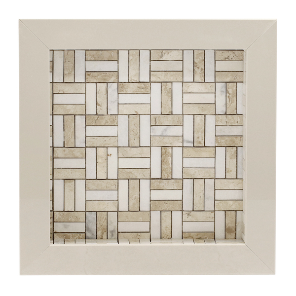 Nicho para Banheiro Bege Neve NBP304000 30x30x11cm