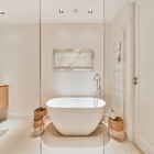 Nicho para Banheiro Calacata 25x90cm Arts Mosaicos