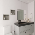 Nicho para Banheiro Cemento Concreto 30x30x10cm Artens