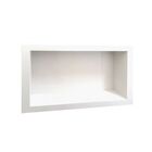 Nicho Para Banheiro De Mármore Branco Prime 30 X 60 C/f C/b