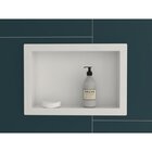 Nicho Para Banheiro Em Ardósia Gold 37x52x10cm Venturi Branco