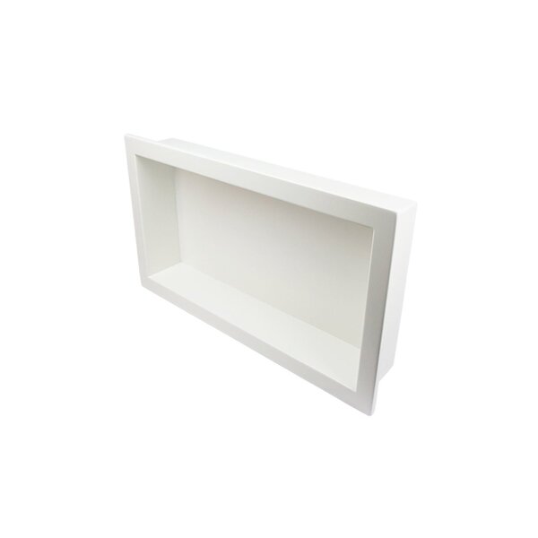 Nicho Para Banheiro Em Ardósia Gold 37x67x10cm Venturi Branco