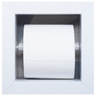 Nicho Para Banheiro Em Porcelanato E Porta Papel Higiênico -