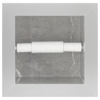 Nicho Para Banheiro Em Porcelanato E Porta Papel Higiênico -