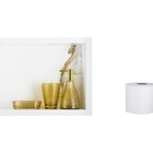 Nicho Para Banheiro Em Porcelanato E Porta Papel Higiênico -