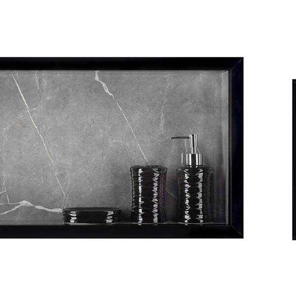 Nicho Para Banheiro Em Porcelanato E Porta Papel Higiênico Du