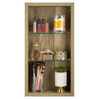 Nicho Para Banheiro Em Porcelanato Polido Com Prateleira De V