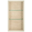 Nicho Para Banheiro Em Porcelanato Polido Com Prateleira De V