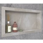 Nicho Para Banheiro Em Porcelanato Polido Diamante 40x30  Bege