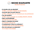 Nicho Para Banheiro Em Porcelanato Polido Diamante 40x30 Bran