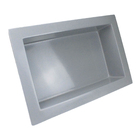 Nicho Para Banheiro Em Resina Cinza 57x37 Cm Premium – Sanit
