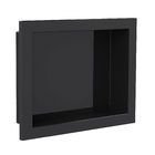 Nicho Para Banheiro Embutir Pequeno 30x40cm Preto Vulcano