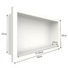 Nicho Para Banheiro Mármore Sintético 33x63x10 Cm Móveis Bosi