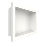 Nicho Para Banheiro Mármore Sintético 45,2x10x33cm  Branco