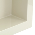 Nicho para Banheiro N001 Bege 37,5x37,5x11cm Líder