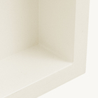 Nicho para Banheiro com Iluminação N002 Bege 37,5x37,5x11cm Líder