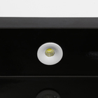 Nicho para Banheiro N002 Preto 37,5x37,5x11cm Líder