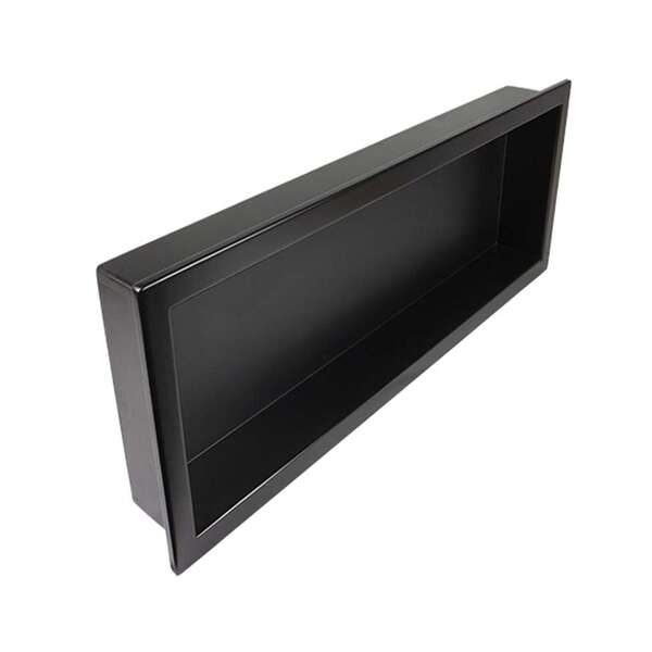 Nicho Para Banheiro Nice Preto 37x97 Cm