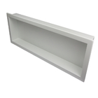 Nicho Para Banheiro Pedra 37x97cm Branco Standard
