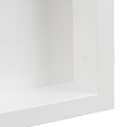 Nicho para Banheiro Plástico Branco 33x63x8cm Metasul