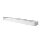 Nicho para Banheiro de Sobrepor Porcelanato Branco 60x10x5cm RCO7