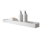Nicho para Banheiro de Sobrepor Porcelanato Branco 60x10x5cm RCO7