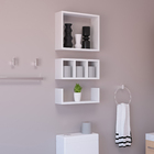 Nicho Para Banheiro Porta Papel Toalha Shampoo Mdf