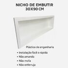 Nicho Para Banheiro Quarto Sala Embutir grande 30x90cm