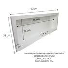 Nicho Para Banheiro Quarto Sala Embutir grande 30x90cm