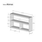 Nicho Para Cozinha Copa Atenas Branco 50 X 30cm