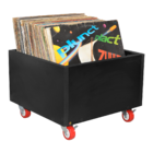 Nicho Para Disco Vinil Com Rodinha