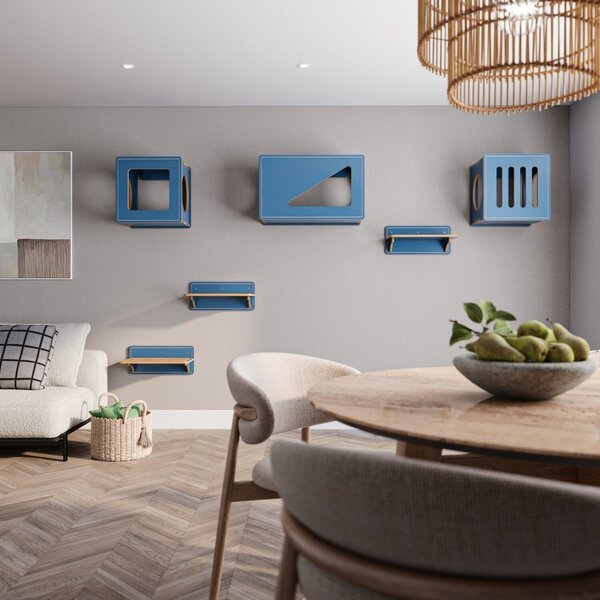 Nicho Para Gatos Grandes Frédy - Frente Quadrada C 44cm X P 3