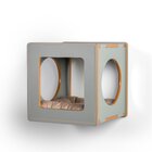 Nicho Para Gatos Grandes Frédy - Frente Quadrado A 44cm X C 4