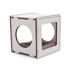 Nicho Para Gatos Grandes Frédy - Frente Quadrado A 44cm X C 4