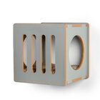 Nicho Para Gatos Sagu - Frente Grade A 38cm X C 38cm X P 35cm