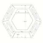 Nicho Para Gatos Snow - Frente Grade A 45cm X C 51cm X P 33cm