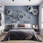 Nicho Para Gatos Snow - Frente Hexágono A 45cm X C 51cm X P 3